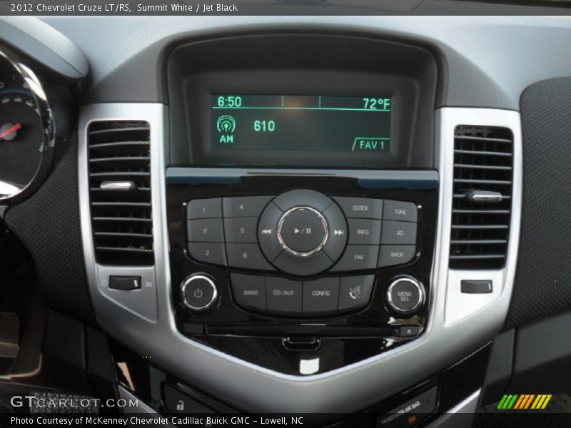 Summit White / Jet Black 2012 Chevrolet Cruze LT/RS