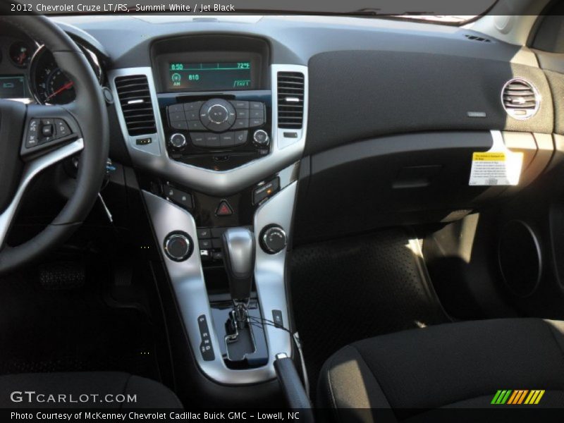 Summit White / Jet Black 2012 Chevrolet Cruze LT/RS