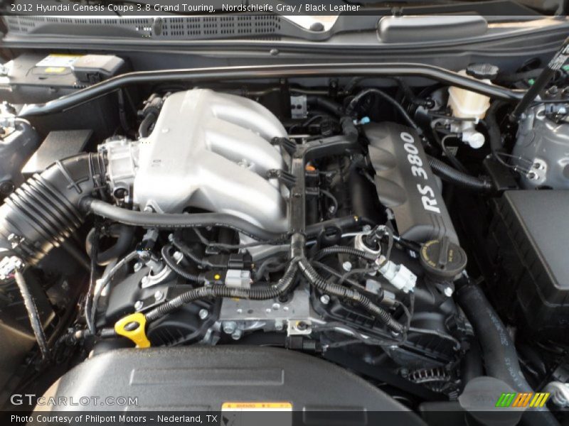  2012 Genesis Coupe 3.8 Grand Touring Engine - 3.8 Liter DOHC 24-Valve Dual-CVVT V6