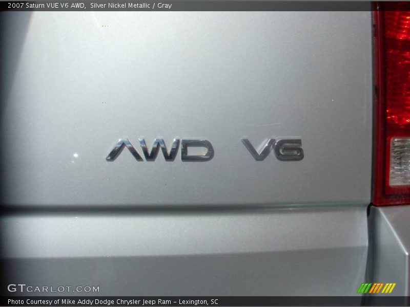 Silver Nickel Metallic / Gray 2007 Saturn VUE V6 AWD