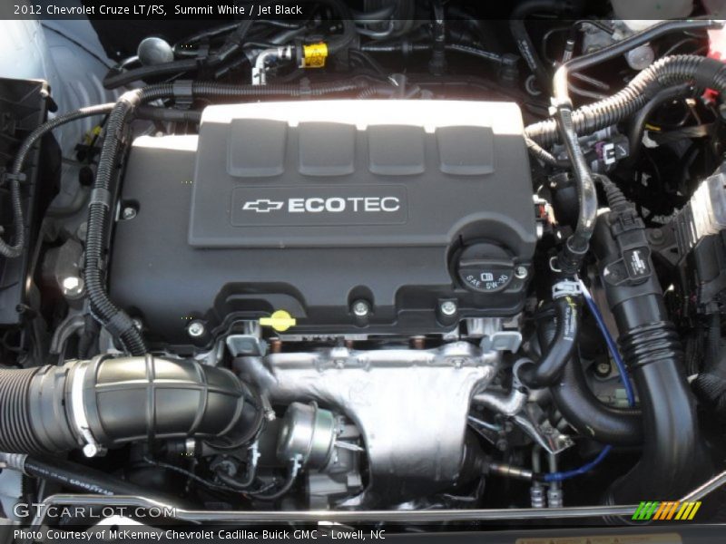 Summit White / Jet Black 2012 Chevrolet Cruze LT/RS