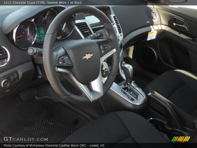 Summit White / Jet Black 2012 Chevrolet Cruze LT/RS