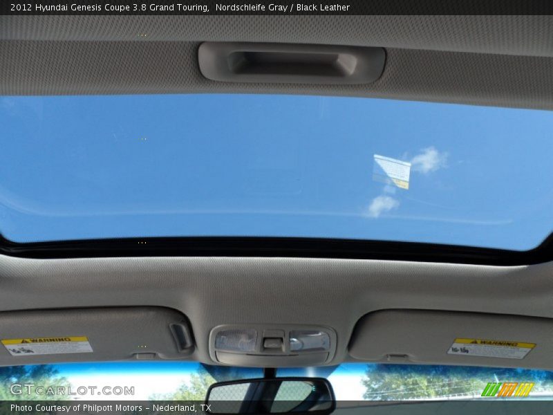 Sunroof of 2012 Genesis Coupe 3.8 Grand Touring