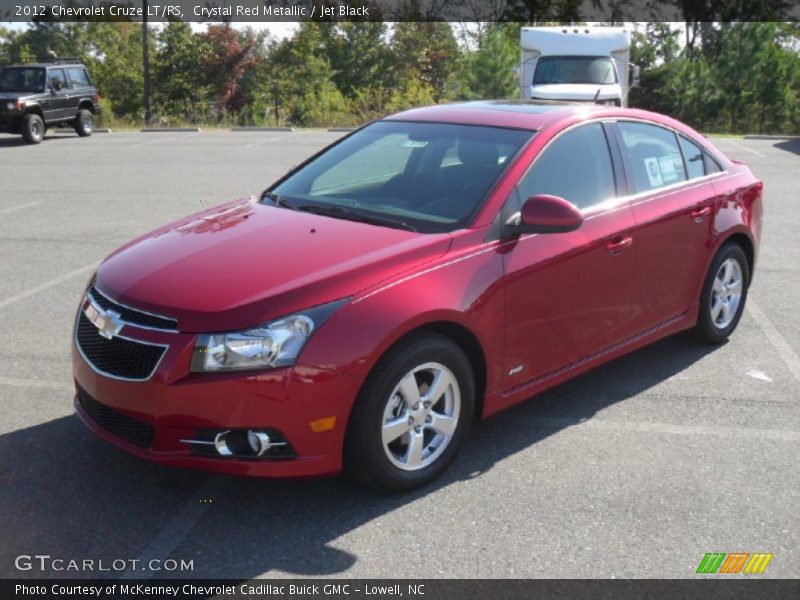 Crystal Red Metallic / Jet Black 2012 Chevrolet Cruze LT/RS