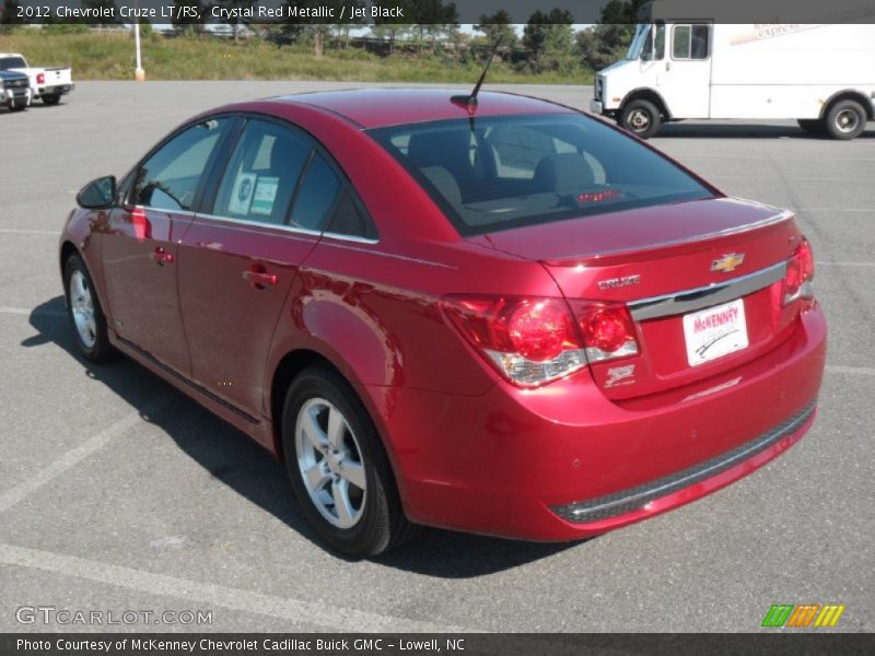 Crystal Red Metallic / Jet Black 2012 Chevrolet Cruze LT/RS