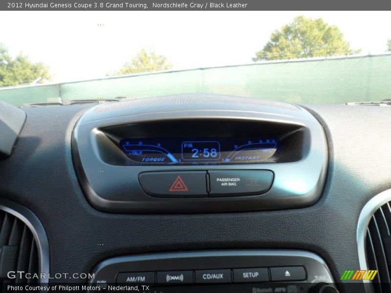 Controls of 2012 Genesis Coupe 3.8 Grand Touring