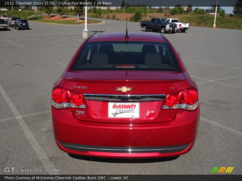 Crystal Red Metallic / Jet Black 2012 Chevrolet Cruze LT/RS