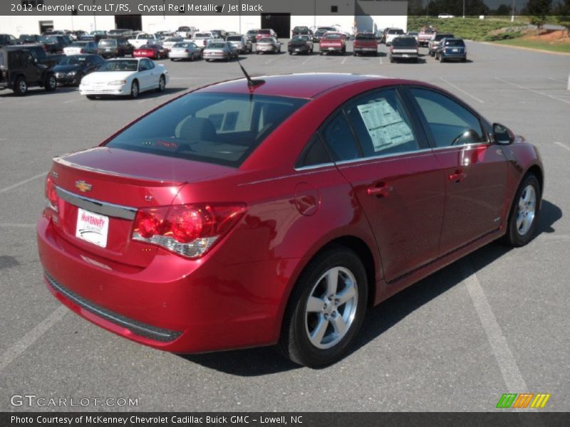 Crystal Red Metallic / Jet Black 2012 Chevrolet Cruze LT/RS