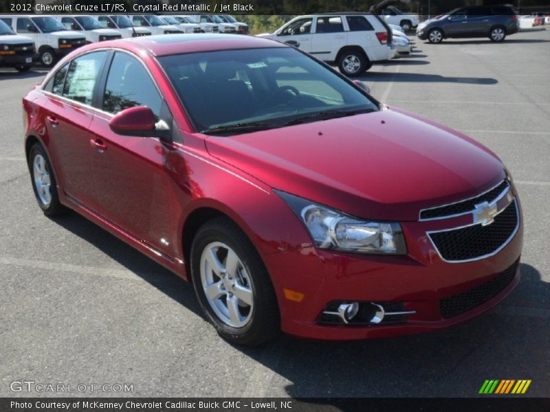Crystal Red Metallic / Jet Black 2012 Chevrolet Cruze LT/RS