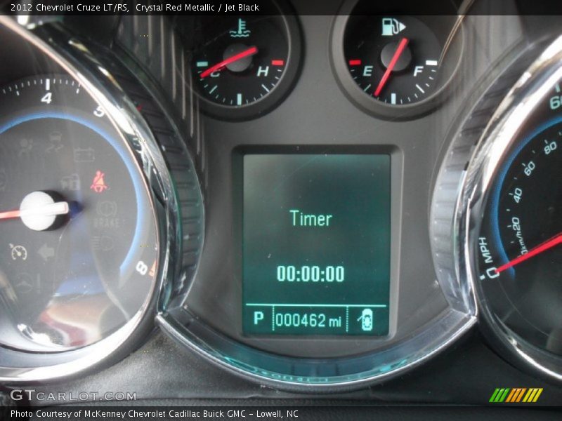 Crystal Red Metallic / Jet Black 2012 Chevrolet Cruze LT/RS