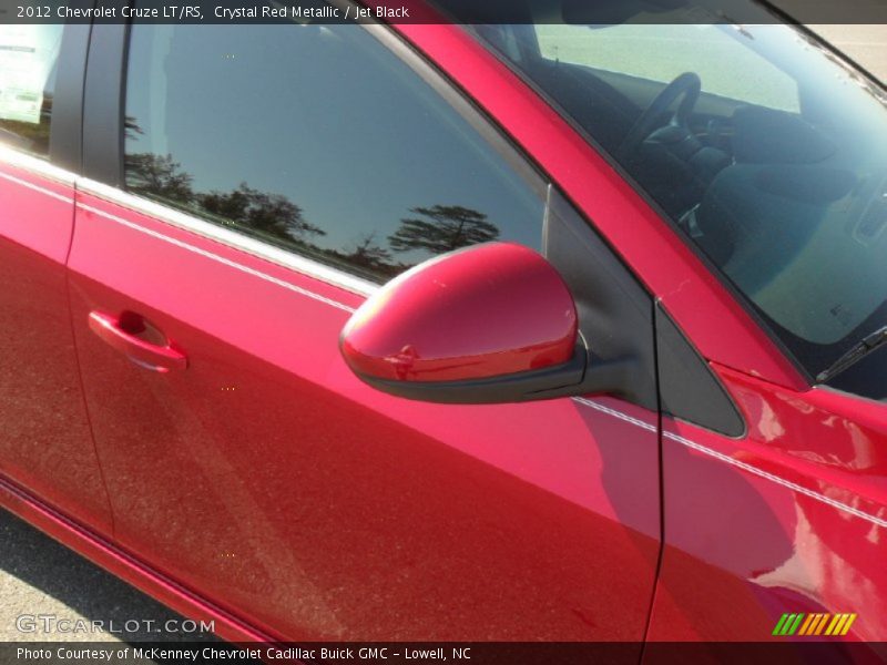Crystal Red Metallic / Jet Black 2012 Chevrolet Cruze LT/RS