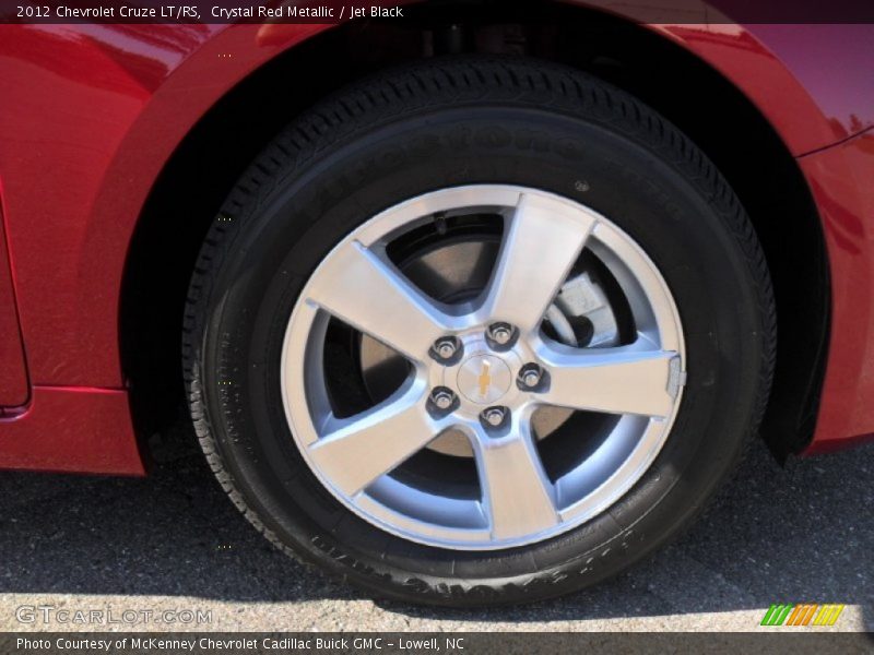 Crystal Red Metallic / Jet Black 2012 Chevrolet Cruze LT/RS