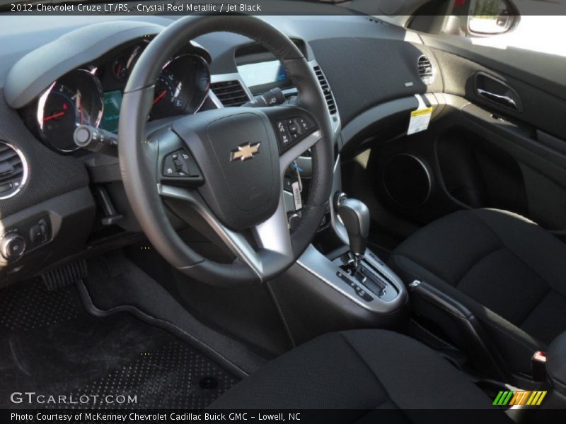 Crystal Red Metallic / Jet Black 2012 Chevrolet Cruze LT/RS