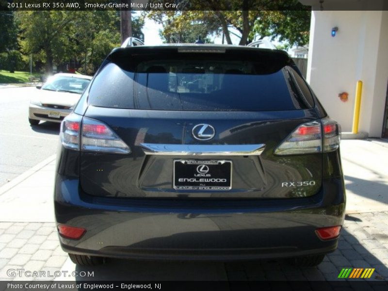 Smokey Granite Mica / Light Gray 2011 Lexus RX 350 AWD