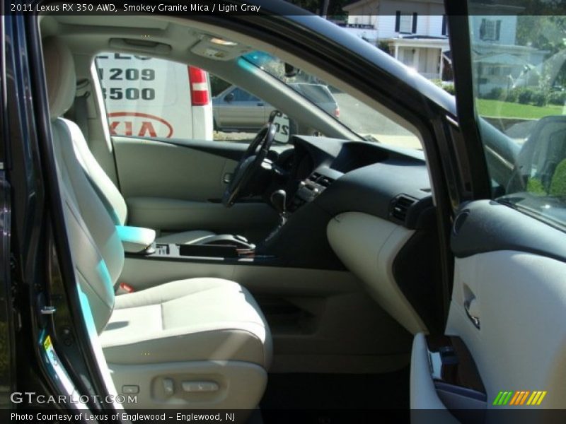 Smokey Granite Mica / Light Gray 2011 Lexus RX 350 AWD