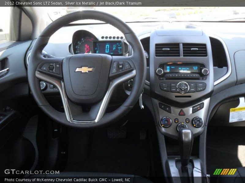 Dashboard of 2012 Sonic LTZ Sedan