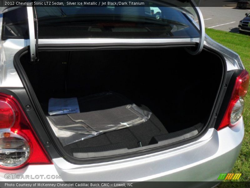  2012 Sonic LTZ Sedan Trunk