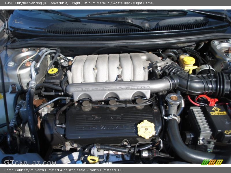  1998 Sebring JXi Convertible Engine - 2.5 Liter SOHC 24-Valve V6