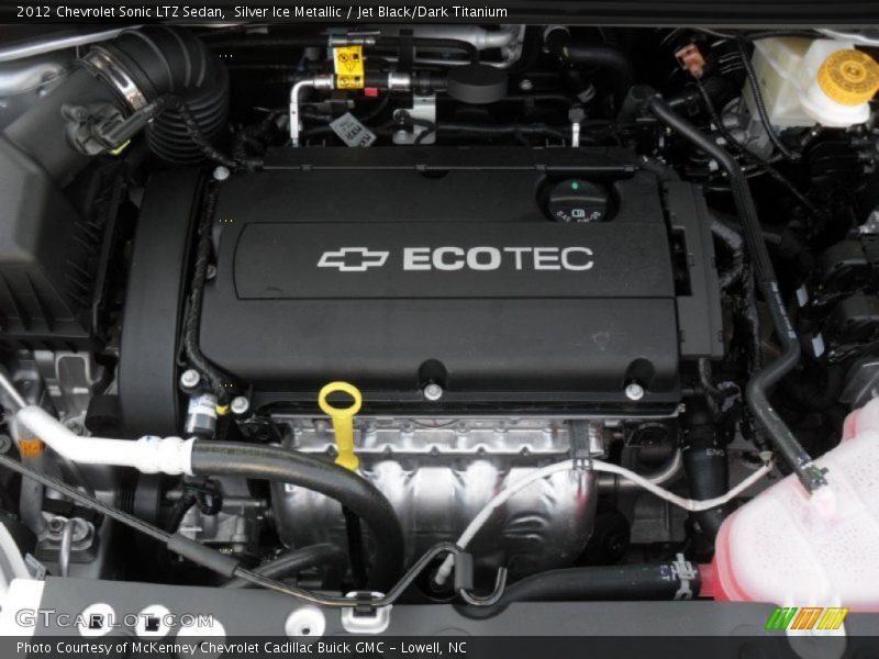  2012 Sonic LTZ Sedan Engine - 1.8 Liter DOHC 16-Valve VVT 4 Cylinder