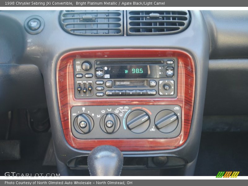 Controls of 1998 Sebring JXi Convertible