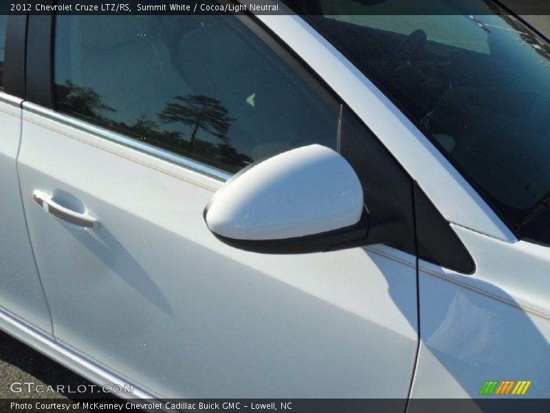 Summit White / Cocoa/Light Neutral 2012 Chevrolet Cruze LTZ/RS