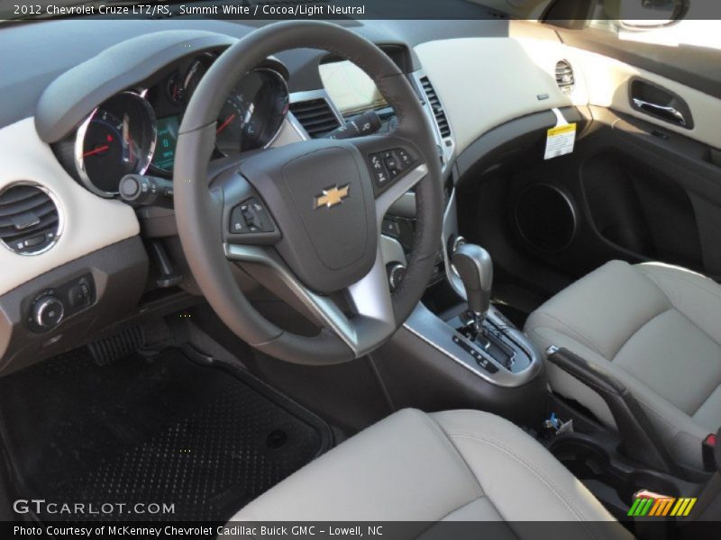 Cocoa/Light Neutral Interior - 2012 Cruze LTZ/RS 