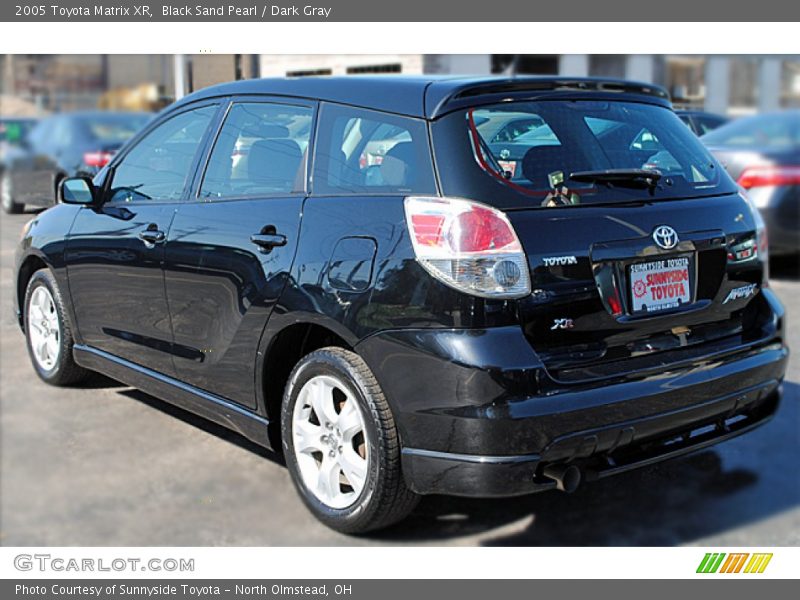 Black Sand Pearl / Dark Gray 2005 Toyota Matrix XR