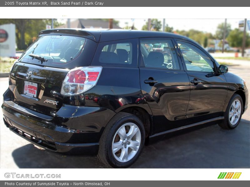 Black Sand Pearl / Dark Gray 2005 Toyota Matrix XR