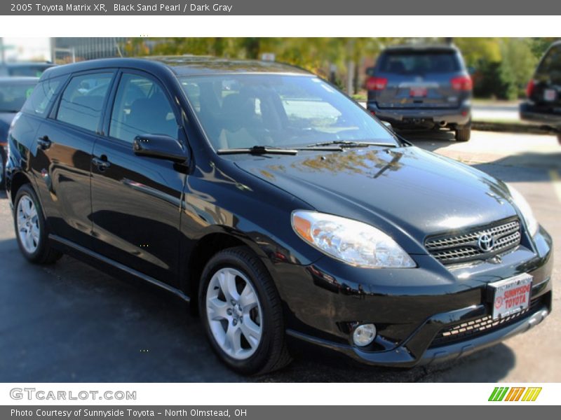 Black Sand Pearl / Dark Gray 2005 Toyota Matrix XR
