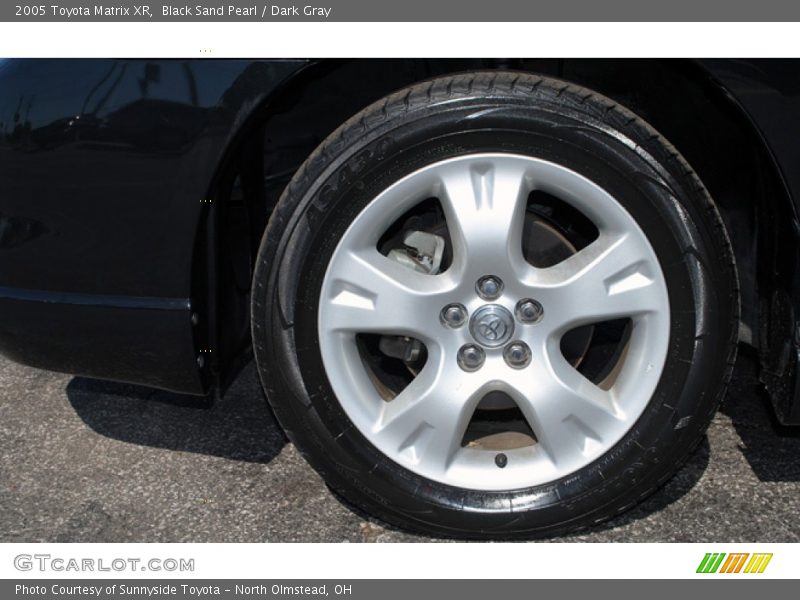 Black Sand Pearl / Dark Gray 2005 Toyota Matrix XR