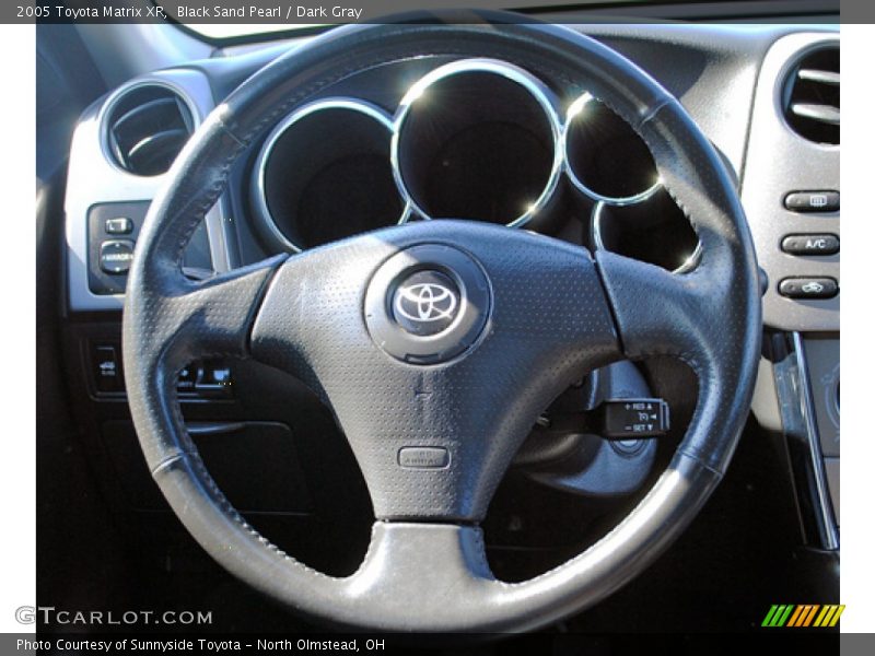 Black Sand Pearl / Dark Gray 2005 Toyota Matrix XR