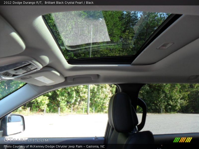 Brilliant Black Crystal Pearl / Black 2012 Dodge Durango R/T