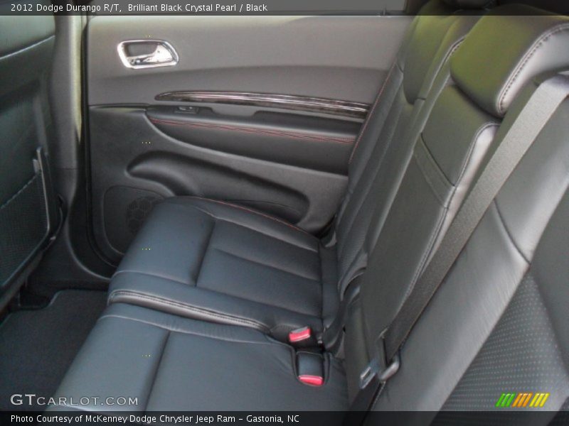 Brilliant Black Crystal Pearl / Black 2012 Dodge Durango R/T