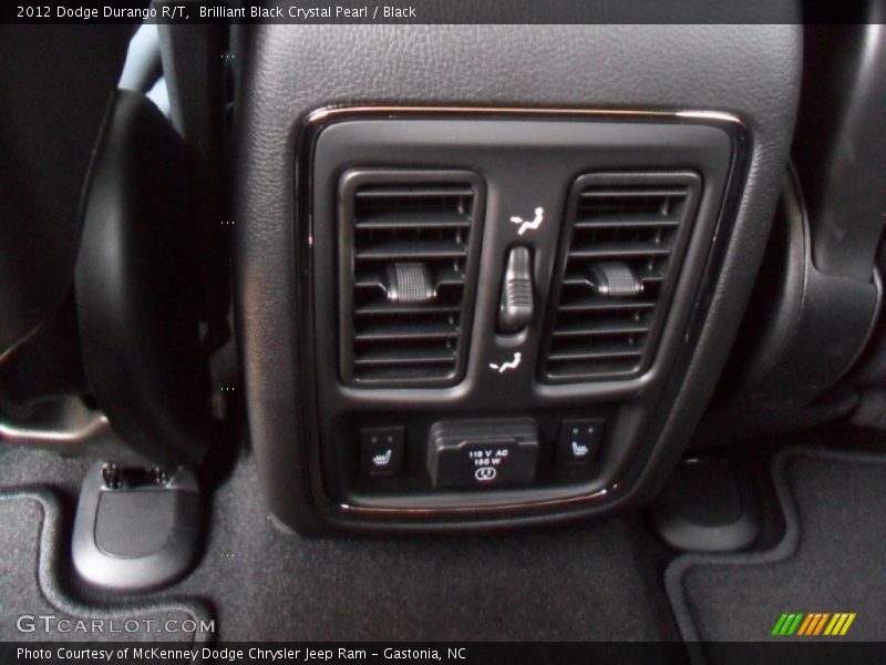 Brilliant Black Crystal Pearl / Black 2012 Dodge Durango R/T