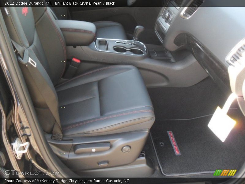 Brilliant Black Crystal Pearl / Black 2012 Dodge Durango R/T