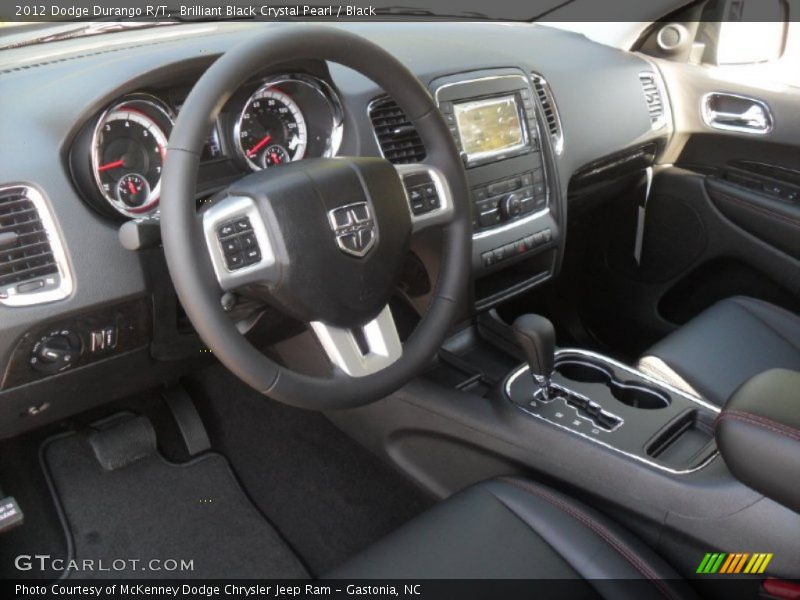 Black Interior - 2012 Durango R/T 