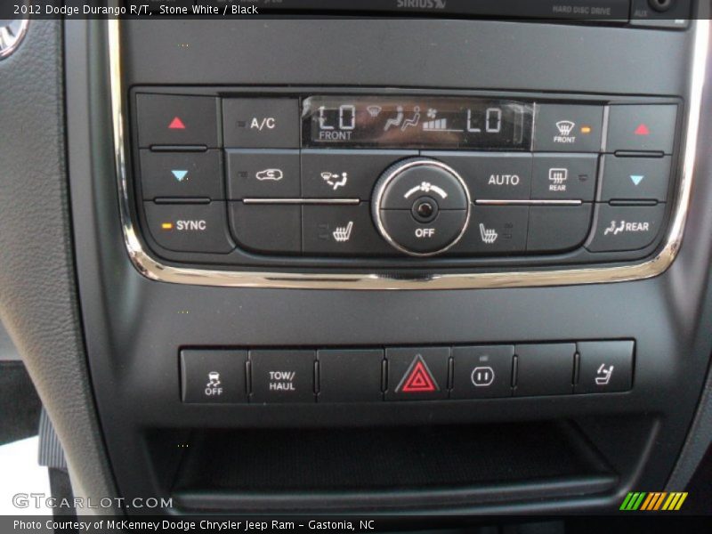 Controls of 2012 Durango R/T