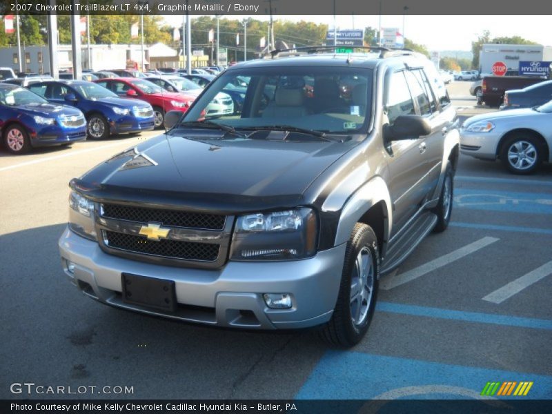 Graphite Metallic / Ebony 2007 Chevrolet TrailBlazer LT 4x4