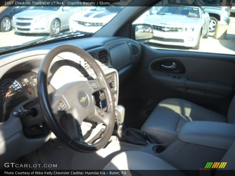Graphite Metallic / Ebony 2007 Chevrolet TrailBlazer LT 4x4