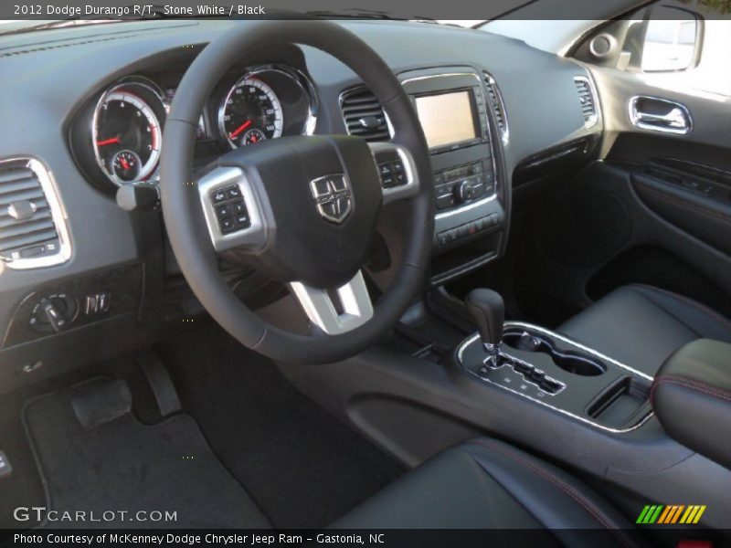 Black Interior - 2012 Durango R/T 
