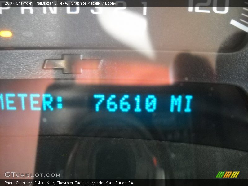 Graphite Metallic / Ebony 2007 Chevrolet TrailBlazer LT 4x4