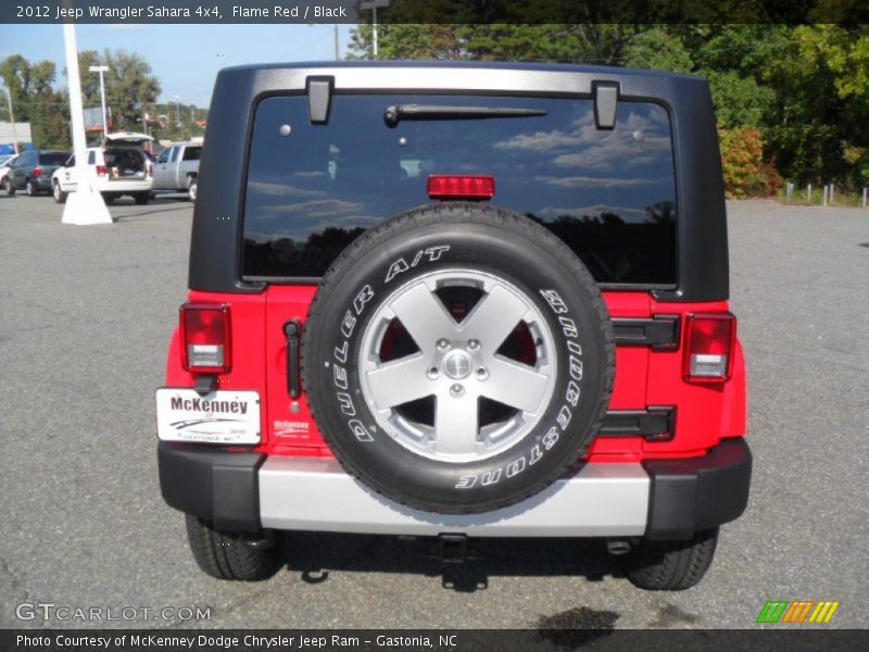 Flame Red / Black 2012 Jeep Wrangler Sahara 4x4
