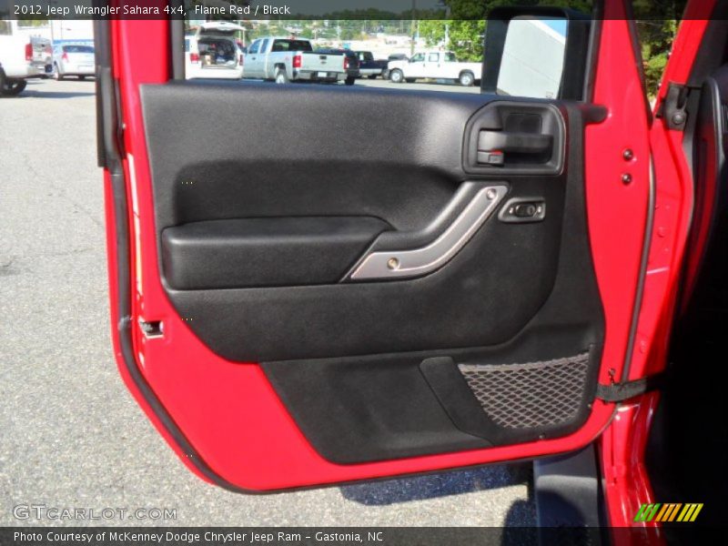 Flame Red / Black 2012 Jeep Wrangler Sahara 4x4