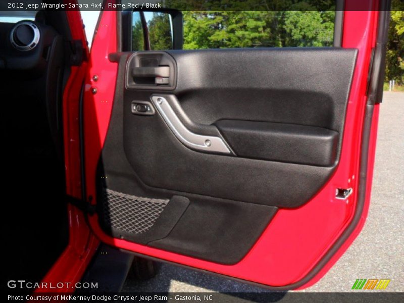 Flame Red / Black 2012 Jeep Wrangler Sahara 4x4