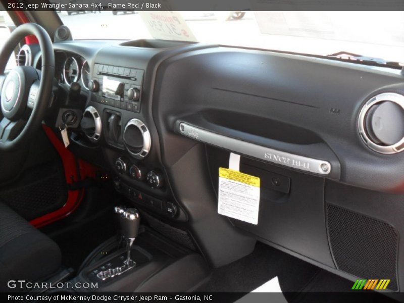 Flame Red / Black 2012 Jeep Wrangler Sahara 4x4
