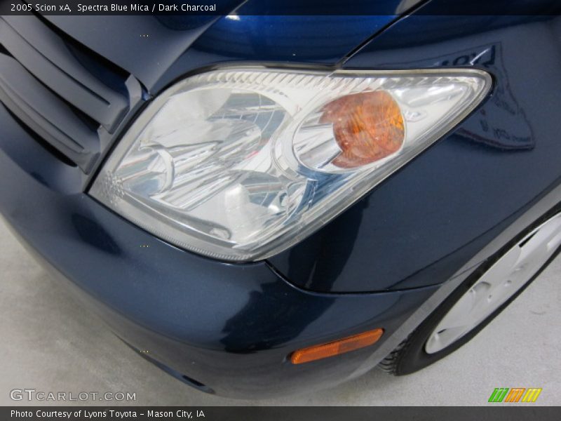 Spectra Blue Mica / Dark Charcoal 2005 Scion xA