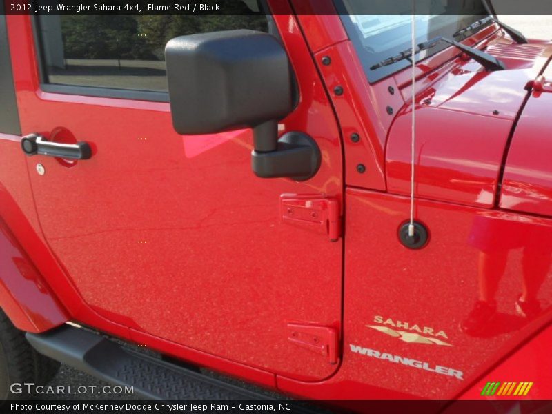 Flame Red / Black 2012 Jeep Wrangler Sahara 4x4