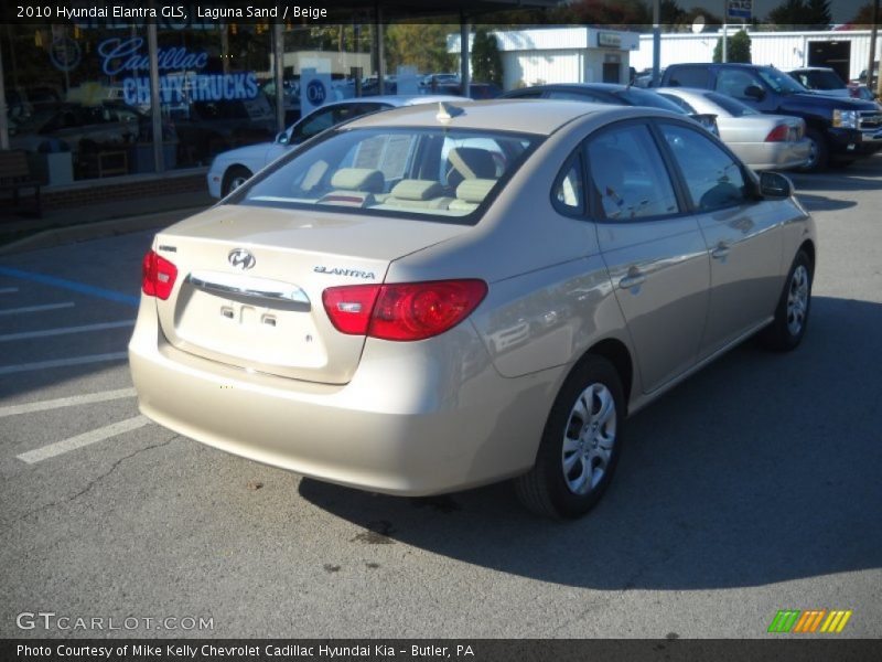 Laguna Sand / Beige 2010 Hyundai Elantra GLS