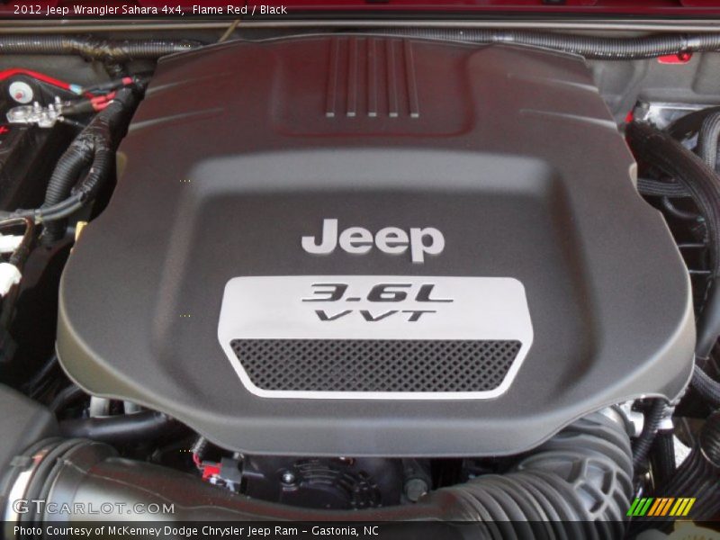 Flame Red / Black 2012 Jeep Wrangler Sahara 4x4