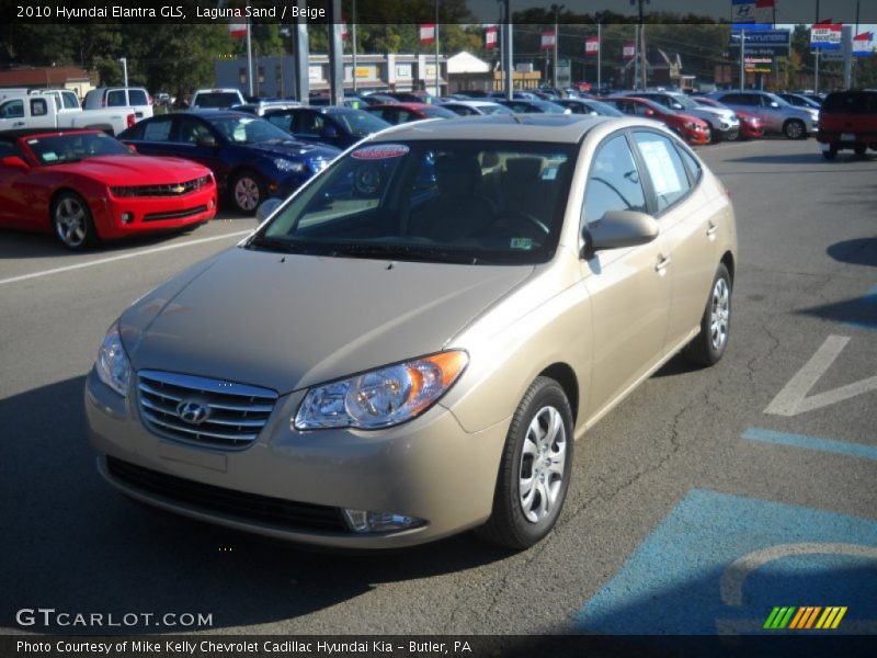 Laguna Sand / Beige 2010 Hyundai Elantra GLS